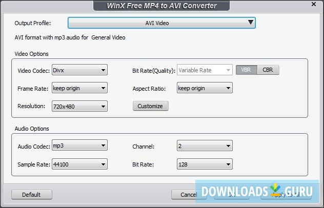 free convert vob to mp4 windows 10