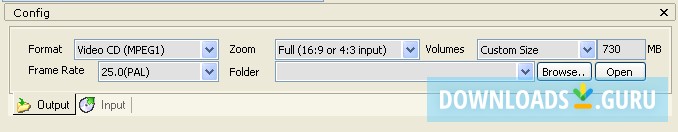Output Config