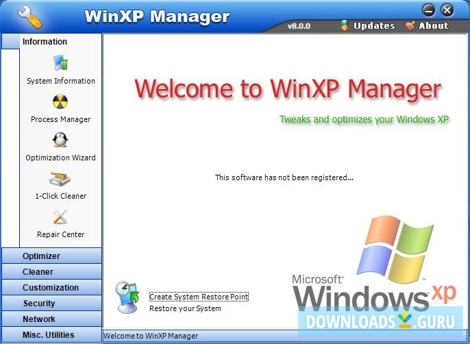 WinXP Manager