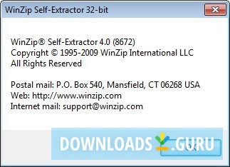download winzip self extractor for pc