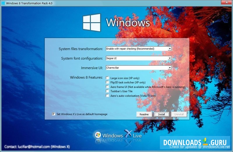 Windows 8 Transformation Pack