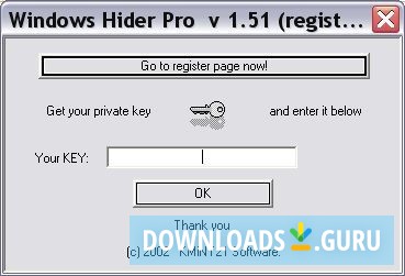 Windows Hider Pro