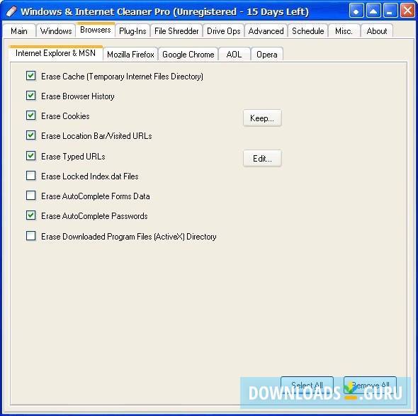 Windows & Internet Cleaner Pro