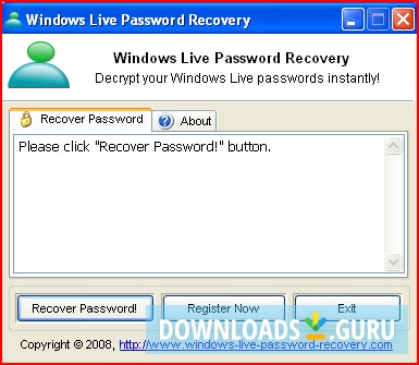 live cd recovery password windows 10