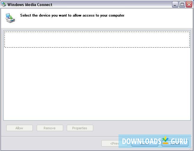 Windows Media Connect