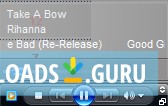 Windows Media Player Tray Control