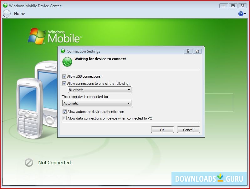 Удаленное подключение к windows mobile device