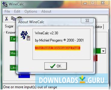 WineCalc