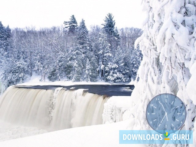 Winter Waterfall ScreenSaver
