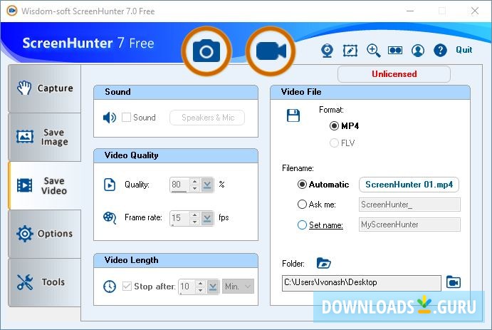 Configuring Video Recording Settings