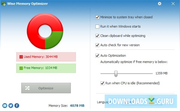 delete wise memory optimizer from notification settings