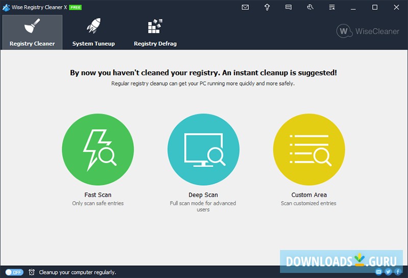 Wise Registry Cleaner Free