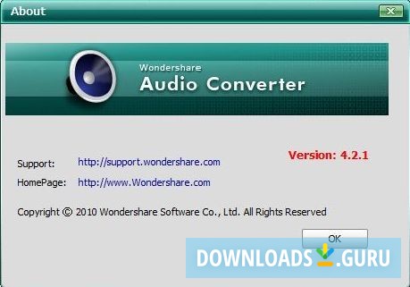 Wondershare Audio Converter