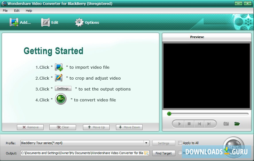 Wondershare BlackBerry Converter Suite