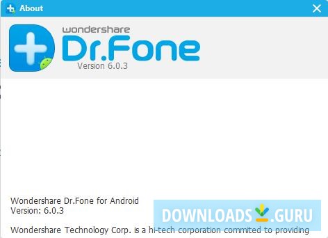 Download Wondershare Dr Fone For Android For Windows 10 8 7 Latest Version 2020 Downloads Guru