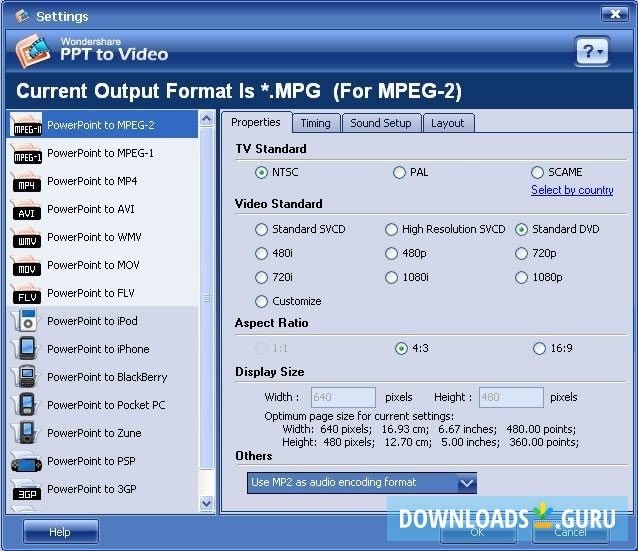 Wondershare PPT to Video