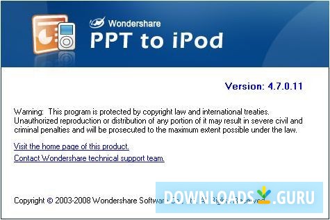 Wondershare PPT to iPod