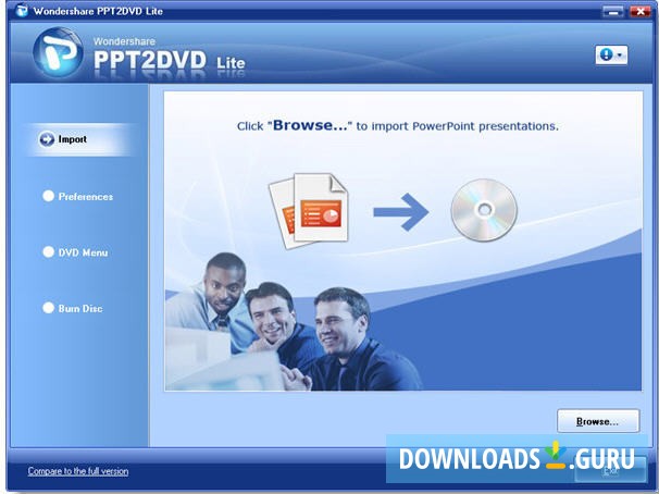 Wondershare PPT2DVD Lite