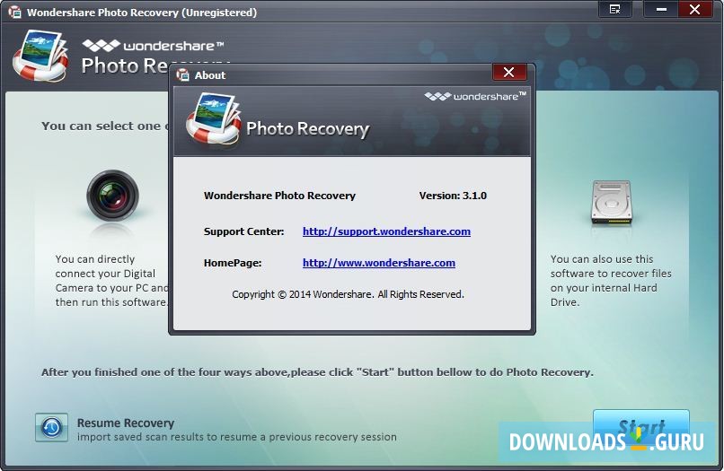 Wondershare Photo Recovery