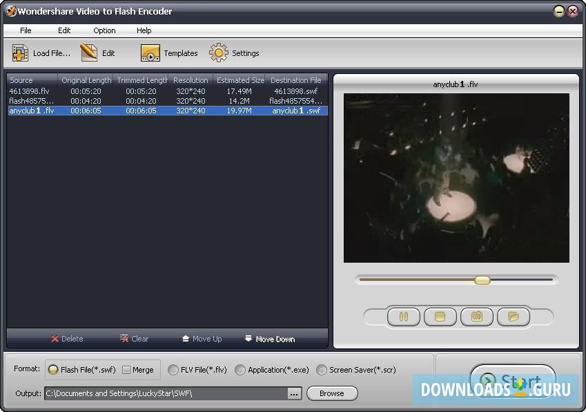 Wondershare Video To Flash Encoder