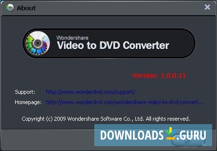 Wondershare Video to DVD Converter