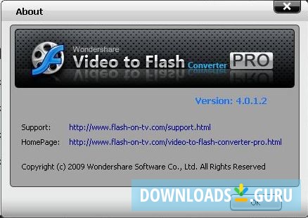 Wondershare Video to Flash Converter Pro