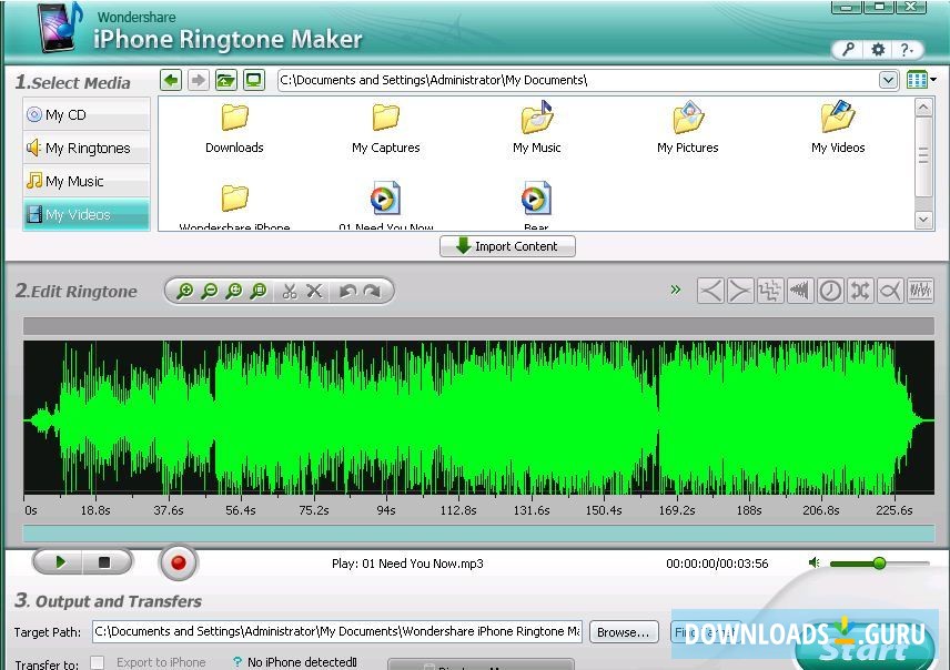 Wondershare iPhone Ringtone Maker