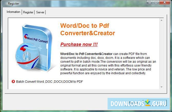 Word/Doc to Pdf Converter&Creator