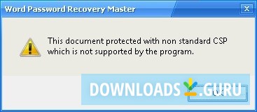 Word Password Recovery Master