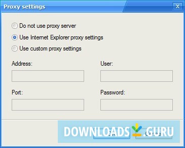 Proxy Settings