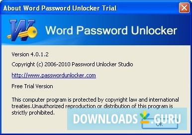 Word Password Unlocker