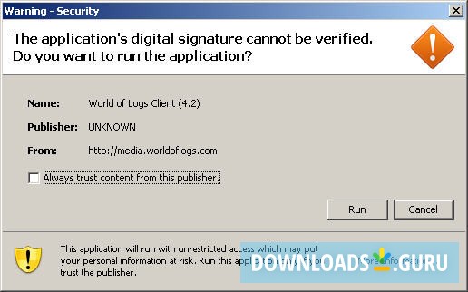 World of Logs Client