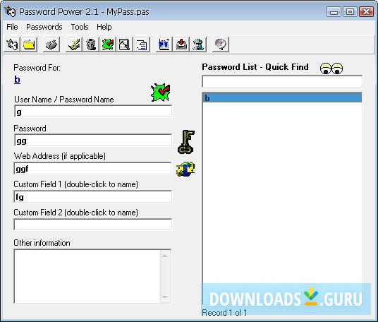 WorldStart Password Power