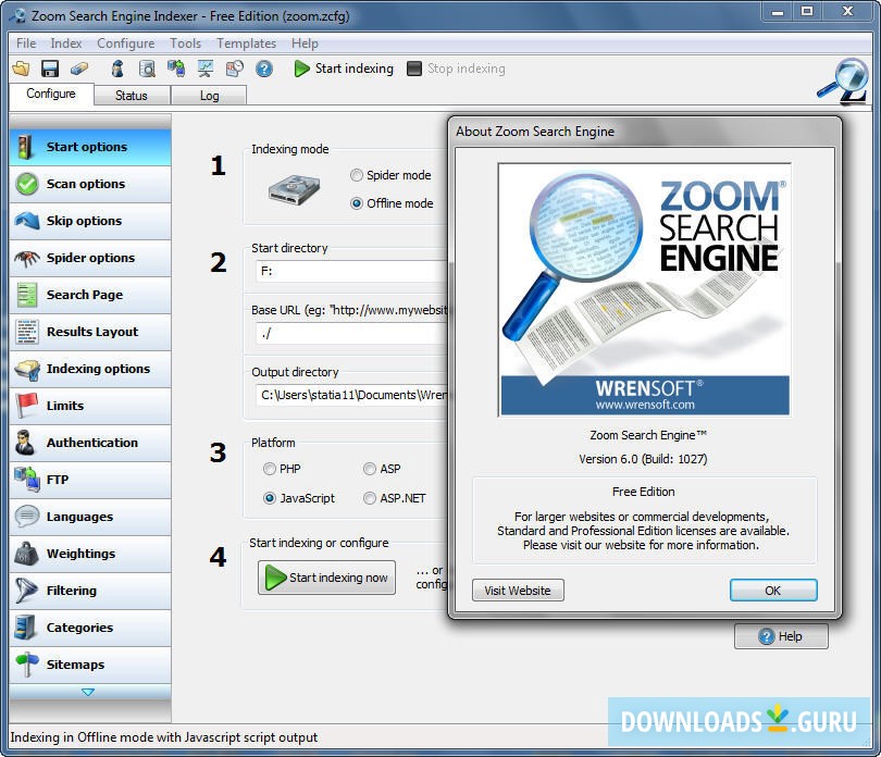 WrenSoft Zoom Search Engine