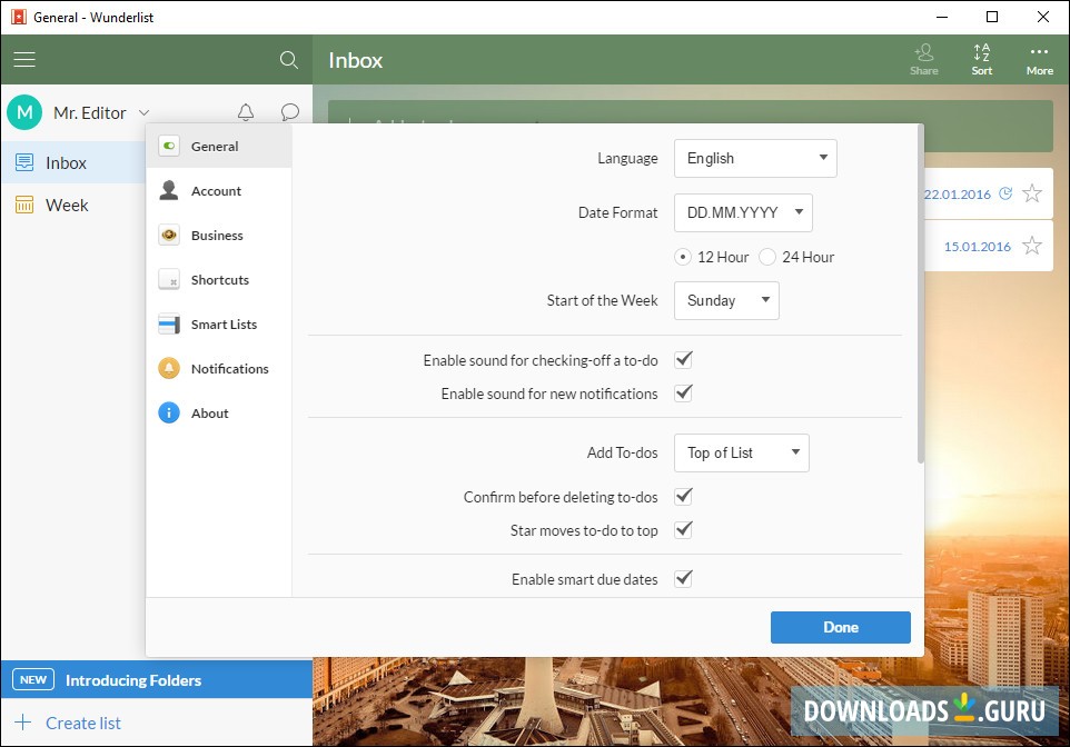 wunderlist download windows 10