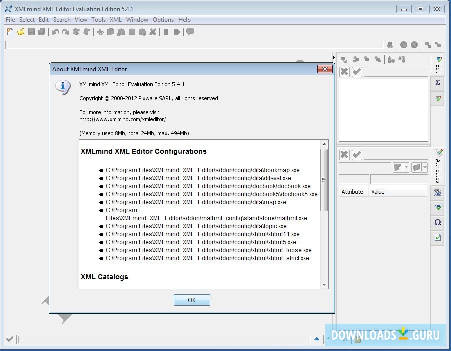 instruction xmlmind xml editor