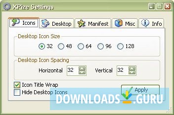Configure your desired run style