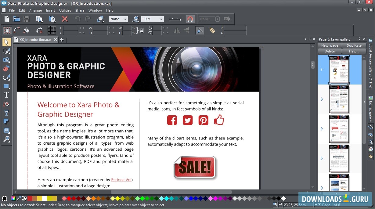 Xara Photo & Graphic Designer+ 23.2.0.67158 download the new for apple