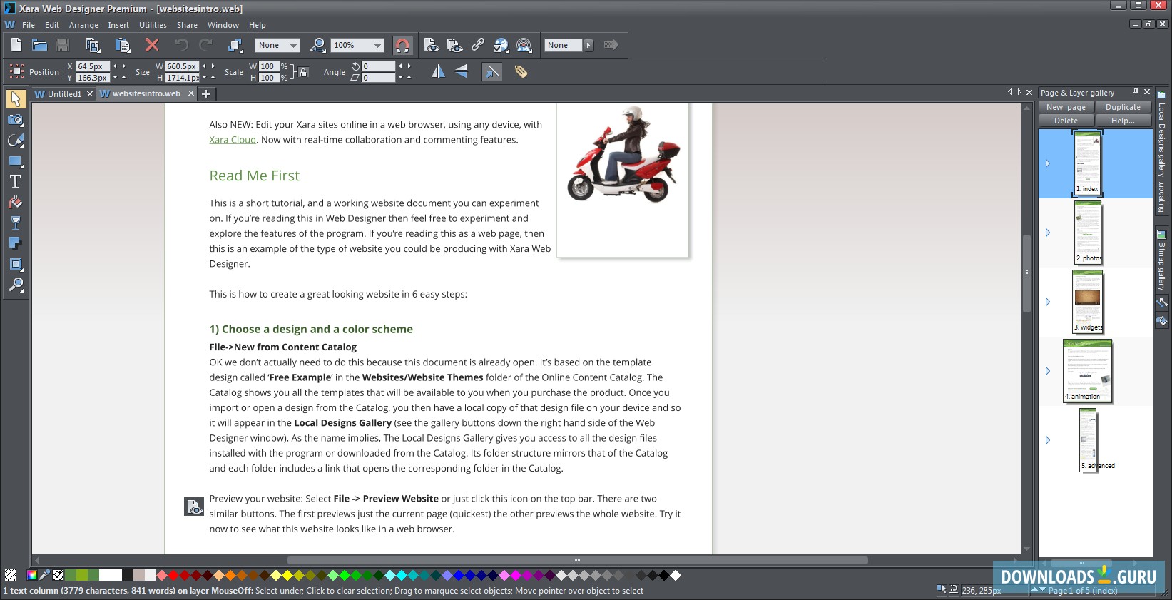 Xara Web Designer Premium