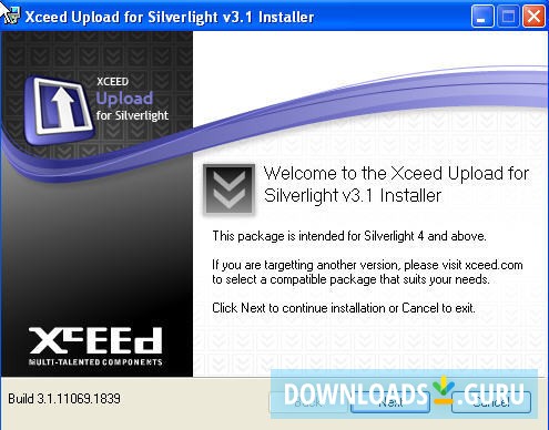 Xceed Upload for Silverlight