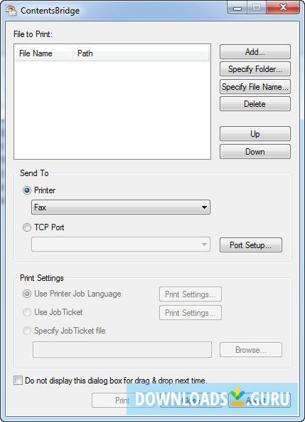 Xerox ContentsBridge Utility