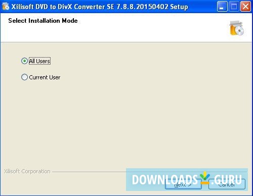 Xilisoft DVD to DivX Converter
