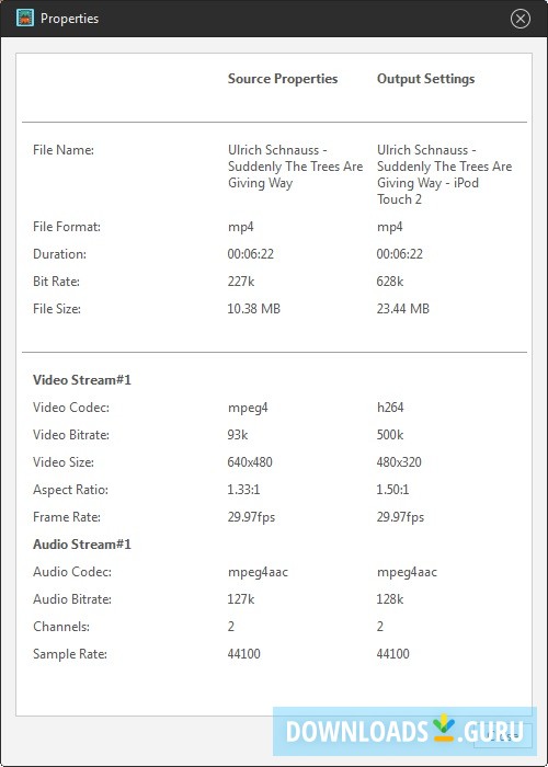Input and Output Properties