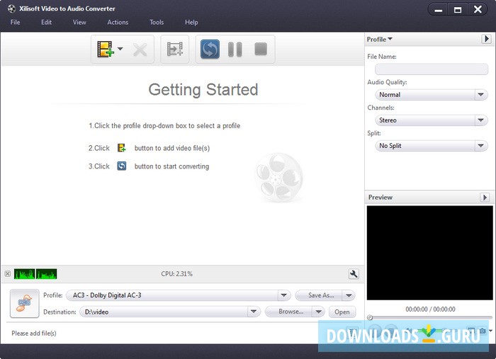 Xilisoft Video to Audio Converter