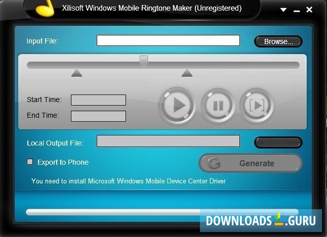 Xilisoft Windows Mobile Ringtone Maker