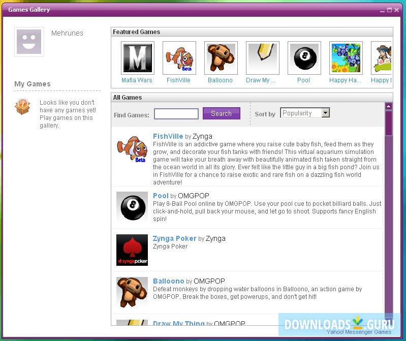 yahoo messenger 10 downloads