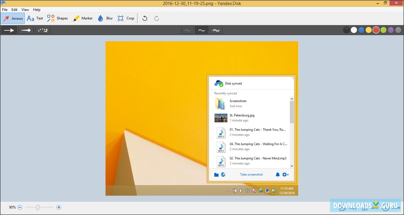 Screenshots Editor