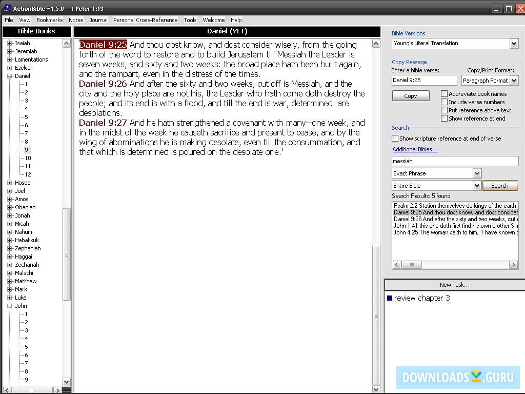 Young's Literal Translation Bible Module