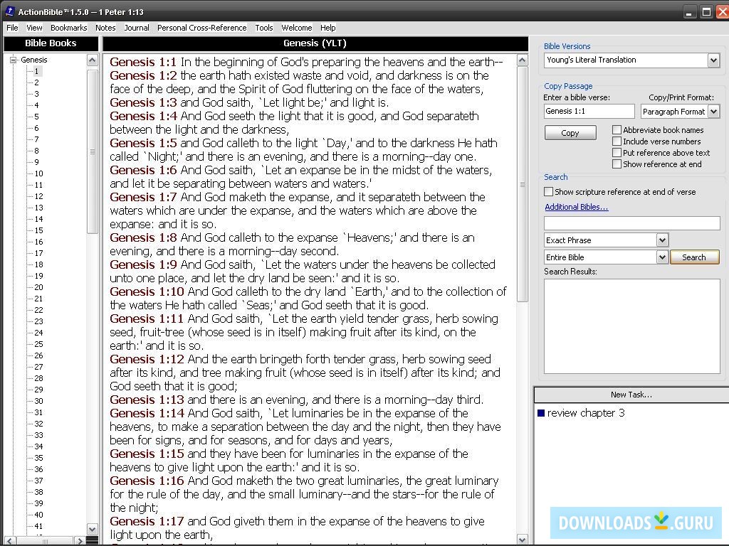 Young's Literal Translation Bible Module
