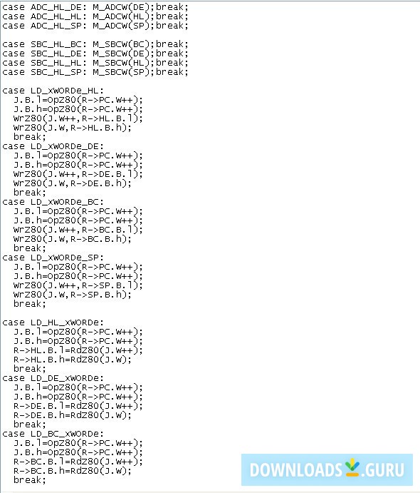 Z80 Portable Emulation Package